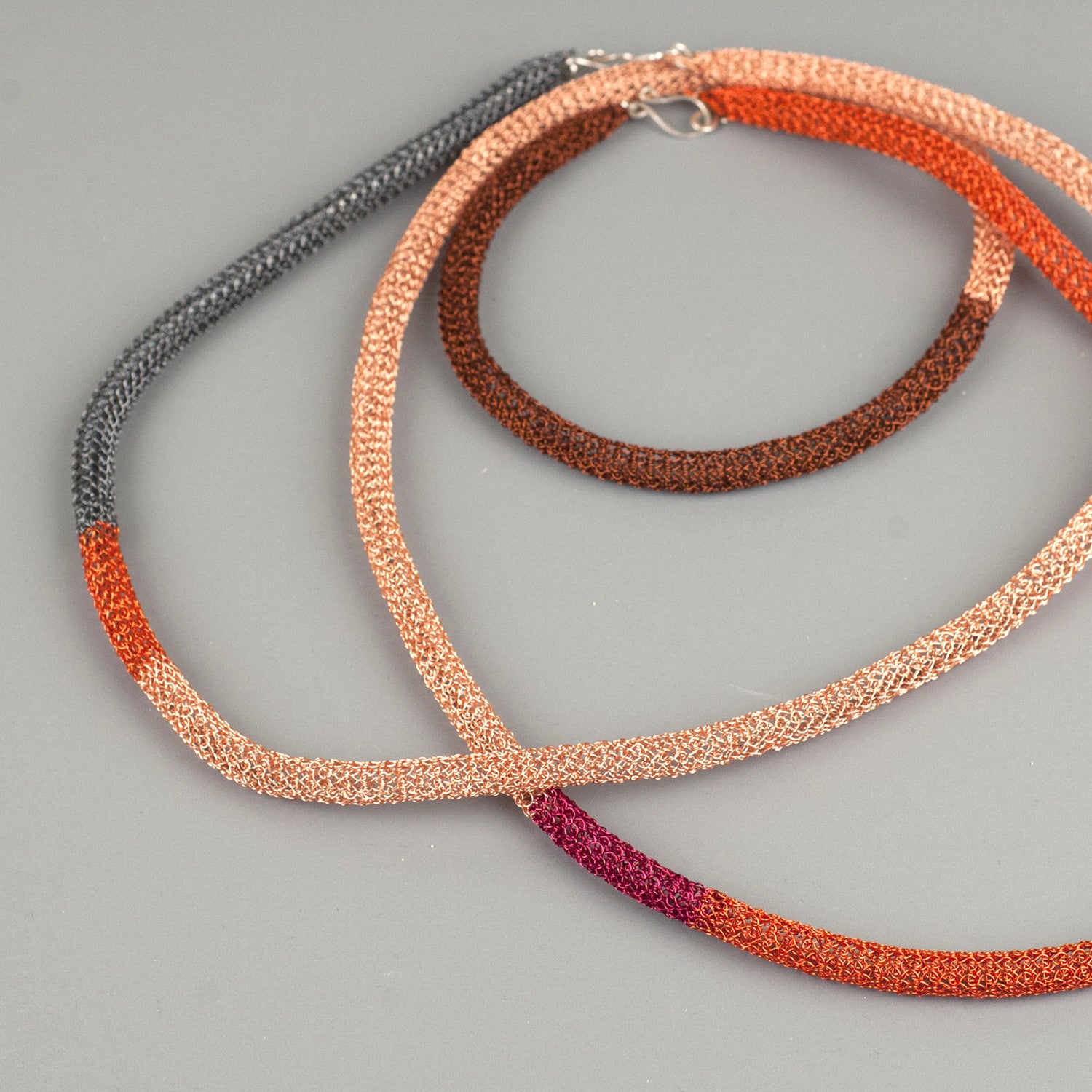 Long Statement Necklace , FLAMINGO - Yooladesign