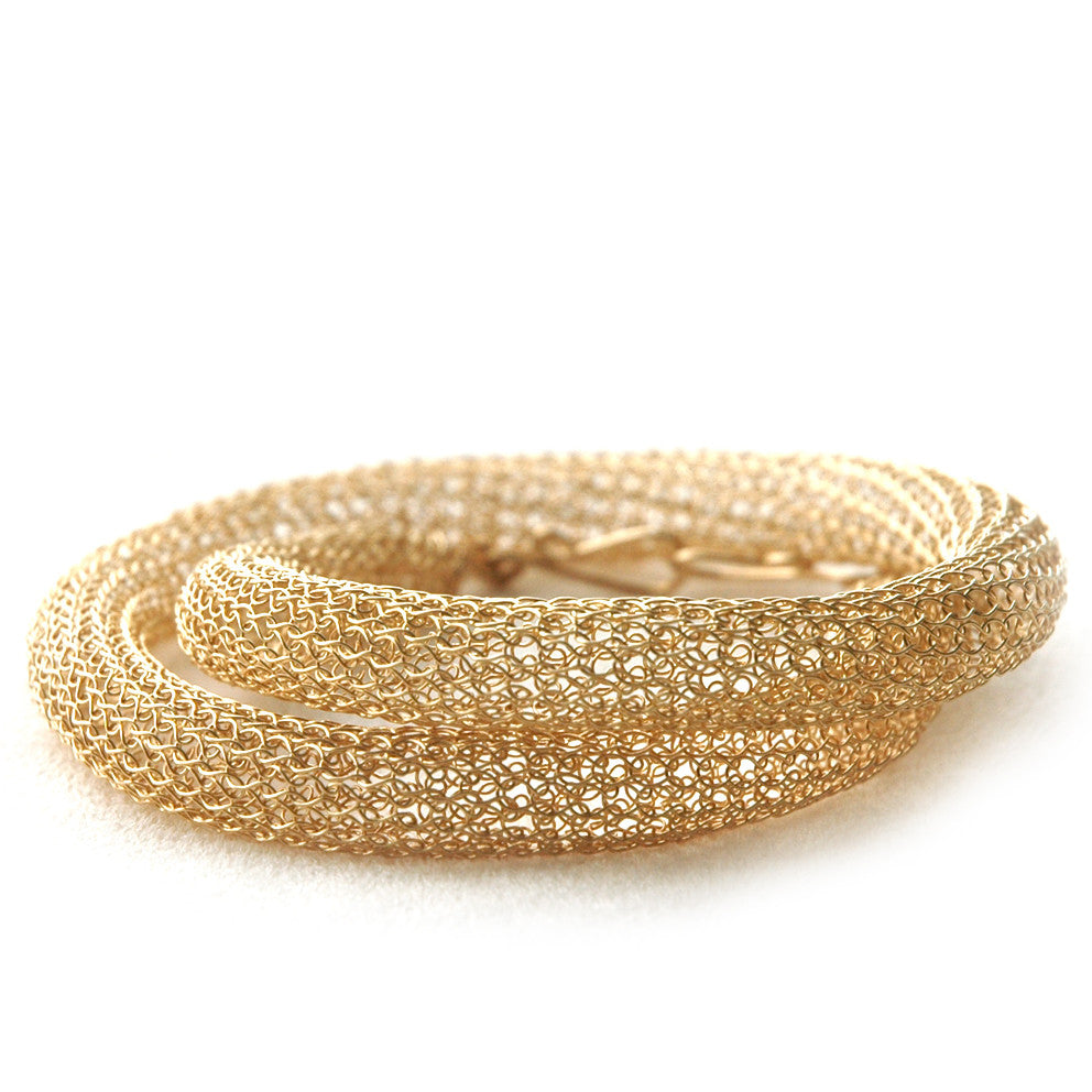 Crochet hook bracelet top