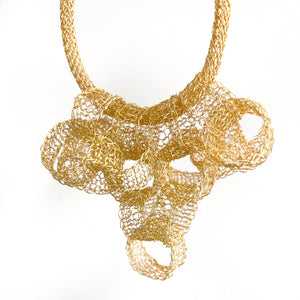 Wire crochet chain - YoolaDesign