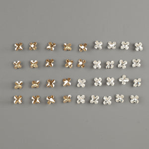 Swarovski 4784 crystals - Greek cross  - CLEARANCE - Yooladesign