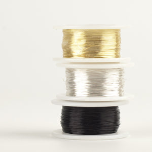 Premium Craft Wire, Pick your jewelry wired colors, Extra long spools 120 feet each - Yooladesign