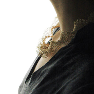 Wire crochet pattern of INFINITY necklace , Jewelry making PDF tutorial - Yooladesign