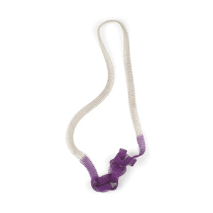 long bold purple necklace - YoolaDesign