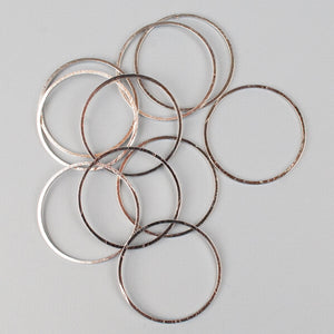 Metal rings - findings - Yooladesign