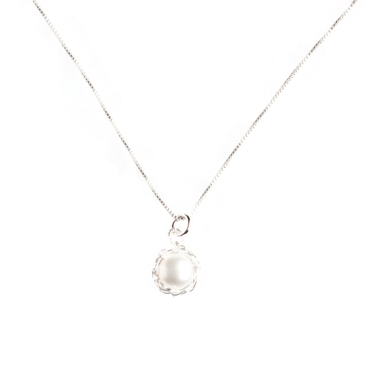 SMALL pearl necklace - Single pearl necklace - Yooladesign