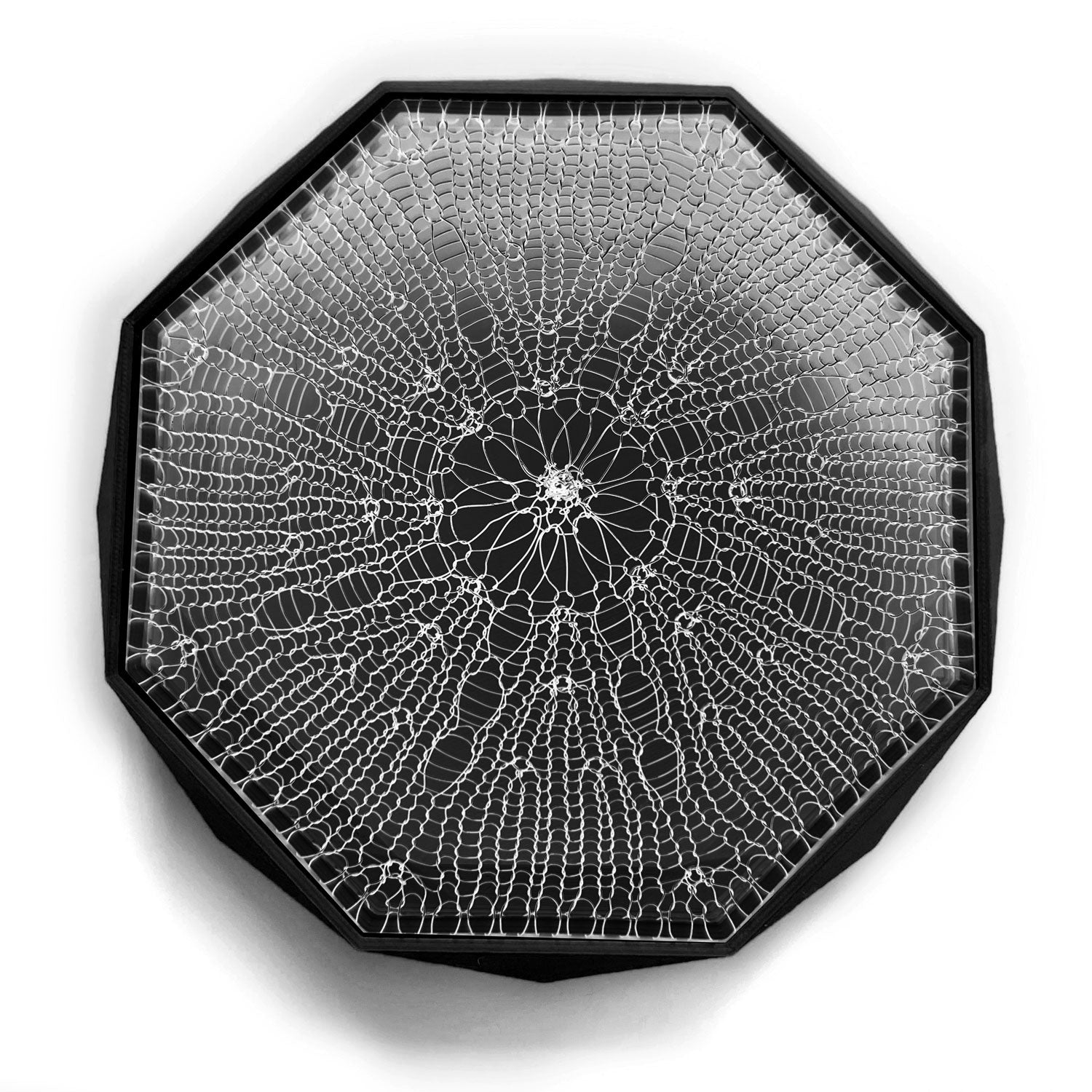 Misprint ON SALE Polygon Large bowl with a lid, DIY KIT