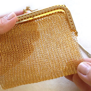 Purse frame for making a wire crochet purse - YoolaDesign