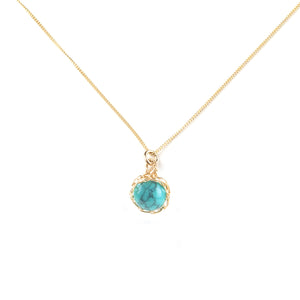 SMALL Turquoise necklace - Yooladesign