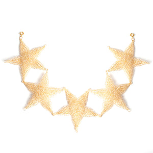 stars bib necklace - yooladesign