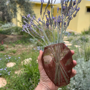 Wire crochet VASE partial pattern