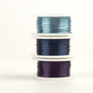 Premium Craft Wire, Pick your jewelry wired colors, Extra long spools 120 feet each - Yooladesign